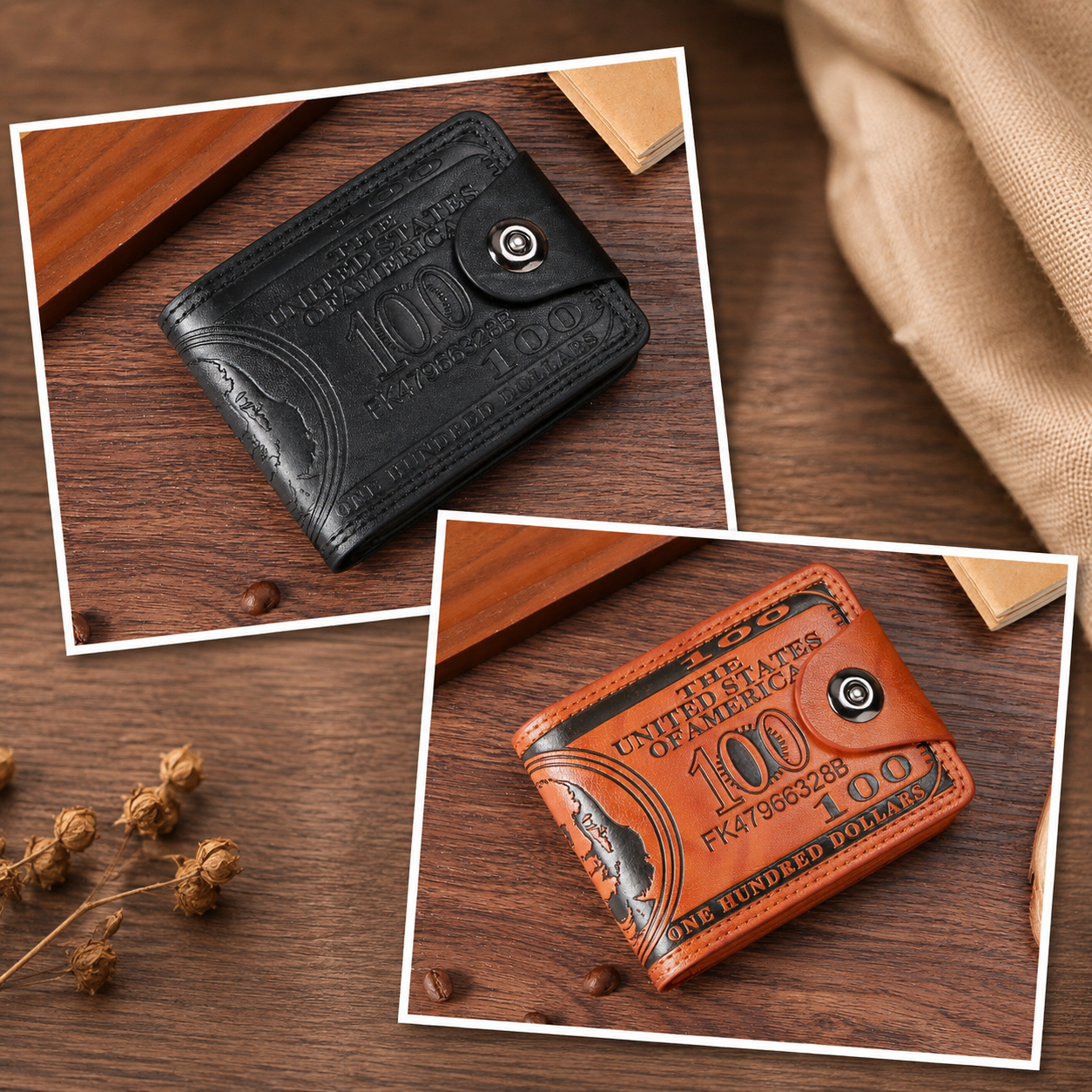 Dollar Bill Wallet for Boys